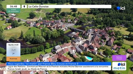 12/11/2024 - ICI Matin France Bleu Creuse en vidéo