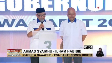 Ilham Habibie Pakai 2 Jam Tangan Saat Debat Pilkada Jabar, Ini Makna di Baliknya