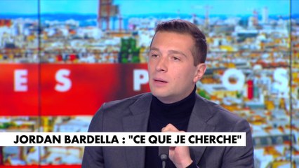 Jordan Bardella : «Je suis content de parler à tous les Français même ceux ne votant pas pour moi»