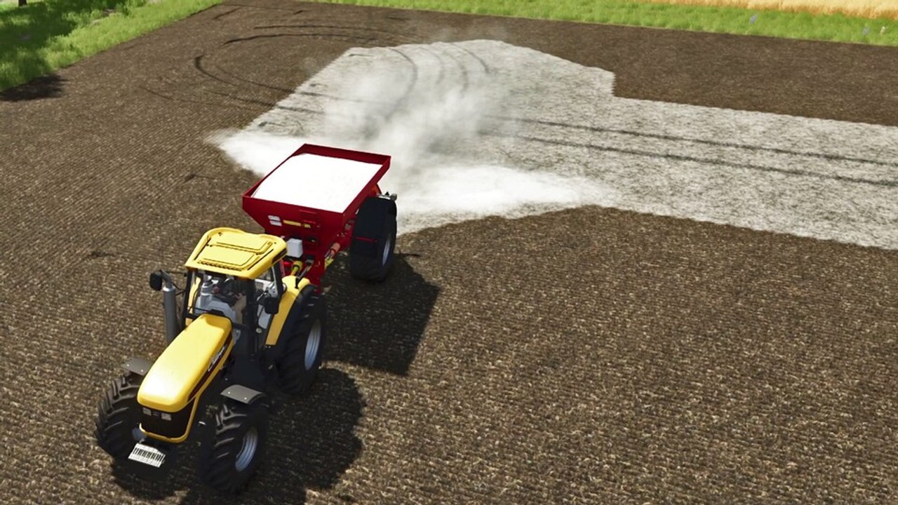 Ls25: wir kalken im landwirtschafts-simulator ein feld - und steigen dann einfach aus