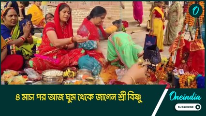 ৪ মাস পর ঘুম থেকে জাগেন শ্রী বিষ্ণু, দেবোত্থানী একাদশীতে কেন উপোস করেন ভক্তরা?