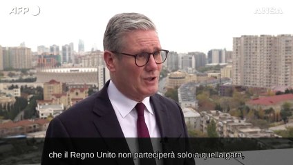 Cop29, Starmer: "Ordine da 1 miliardo di sterline per pale energia eolica"