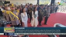 Vicepresidenta de Ecuador se pronunció en contra del sumario por suspensión