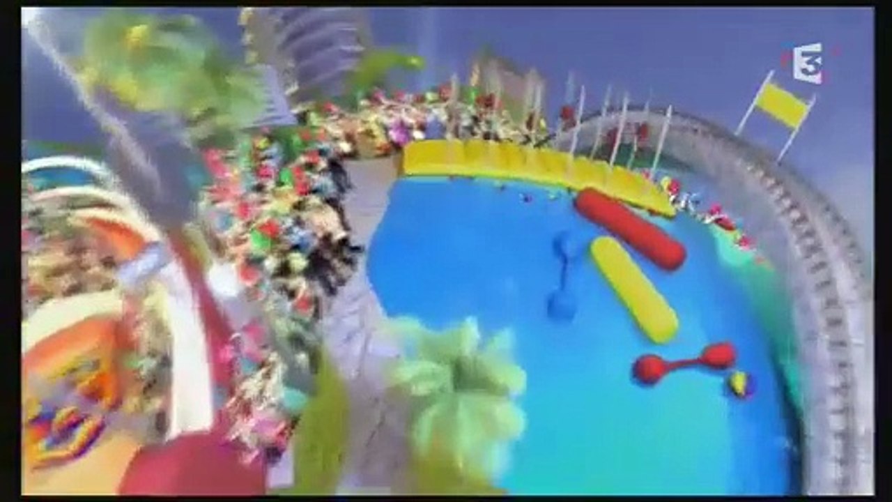 Générique d'"Intervilles" sur France 3 en 2009