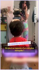 FEMME ACTUELLE : Les mamans au téléphone !