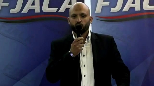 Fjalimi i Gëzim Kelmendi pas zgjedhjes si Kryetar i Partisë FJALA në Kuvendin e II të Zgjedhor - Copy