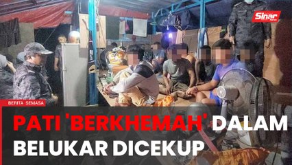 JIM tangkap Pati 'berkhemah' dalam belukar