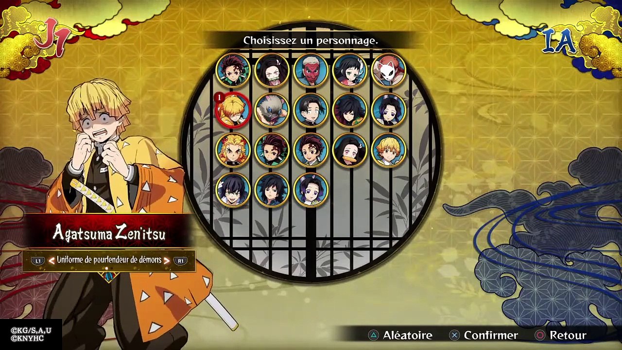 Demon Slayer -Kimetsu no Yaiba- The Hinokami Chronicles Tous Les Personnages