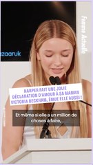 FEMME ACTUELLE : la jolie déclaration d'amour d'Harper à sa maman Victoria Beckham !
