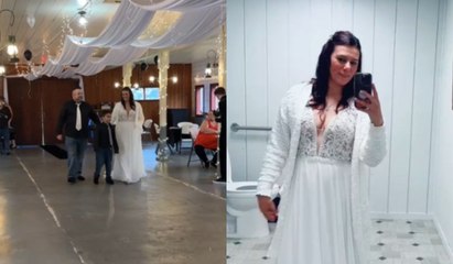 Hääseremonia ilman vieraita 😢 Morsian pettyi suuresti