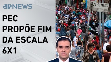 CNC afirma ser contra redução da jornada de trabalho; Cristiano Vilela comenta