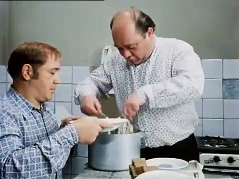 Завтрак Афони и Коли. х/ф "Афоня"