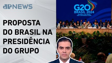 Reunião da Cúpula do G20 discutirá taxação de super-ricos; Cristiano Vilela analisa