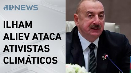 Presidente do Azerbaijão diz na COP29 que petróleo e gás são “presente de Deus”