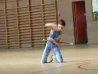 Sarah Hedjal ( twirling baton )