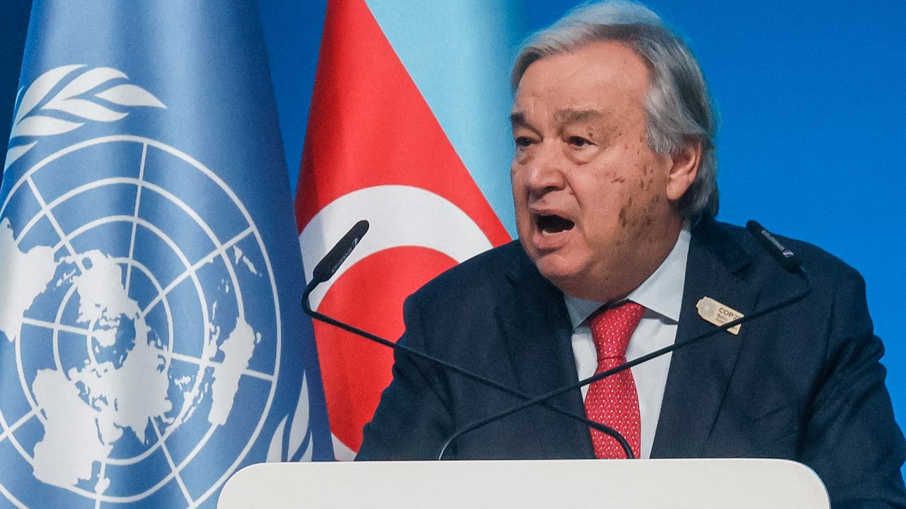 António Guterres sobre las inundaciones: "El mundo ha presenciado una clase magistral de destrucción climática"