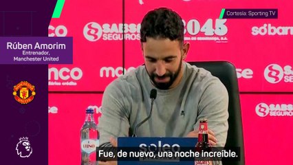 Amorim, antes de su llegada al Manchester United: "No soy ingenuo. Sé que va a ser muy difícil"