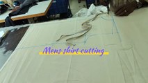 Mens shirt cutting