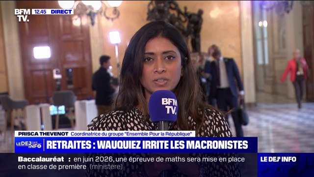 Une double mauvaise nouvelle : Prisca Thévenot réagit à la revalorisation des retraites annoncée par Laurent Wauquiez