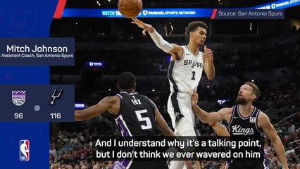 Wembanyama's 'killer mentality' puts him in the NBA record books