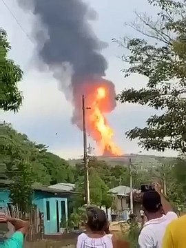 Video: Imágenes del volcán de lodo “Los Aburridos” entró en erupción en Colombia