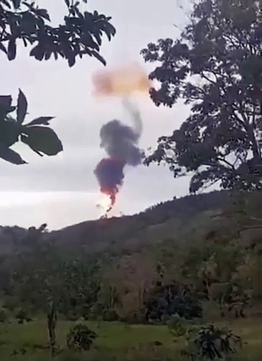 Video: Imágenes del volcán de lodo “Los Aburridos” entró en erupción en Colombia