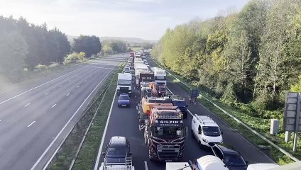M5 congestion following incident on Monday (November 11) evening