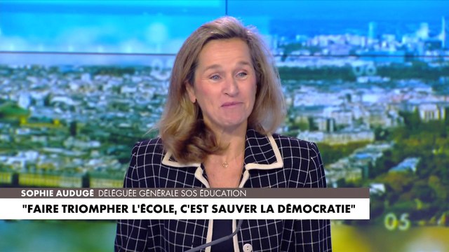 Sophie Audugé : «Aujourd’hui, on a une école qui endoctrine avec des idéologies »