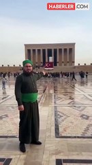 Anıtkabir paylaşımıyla ön yargıları yerle bir etti