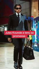 Equipe de France : Jules Koundé tient sa promesse et brille en sélection 🇫🇷