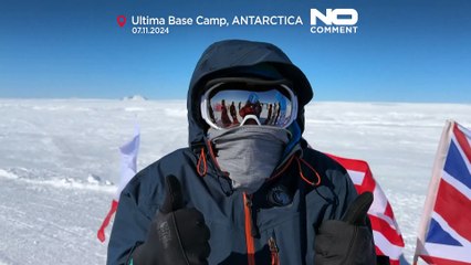 Recorde mundial atingido na corrida Antartida Ice Ultra