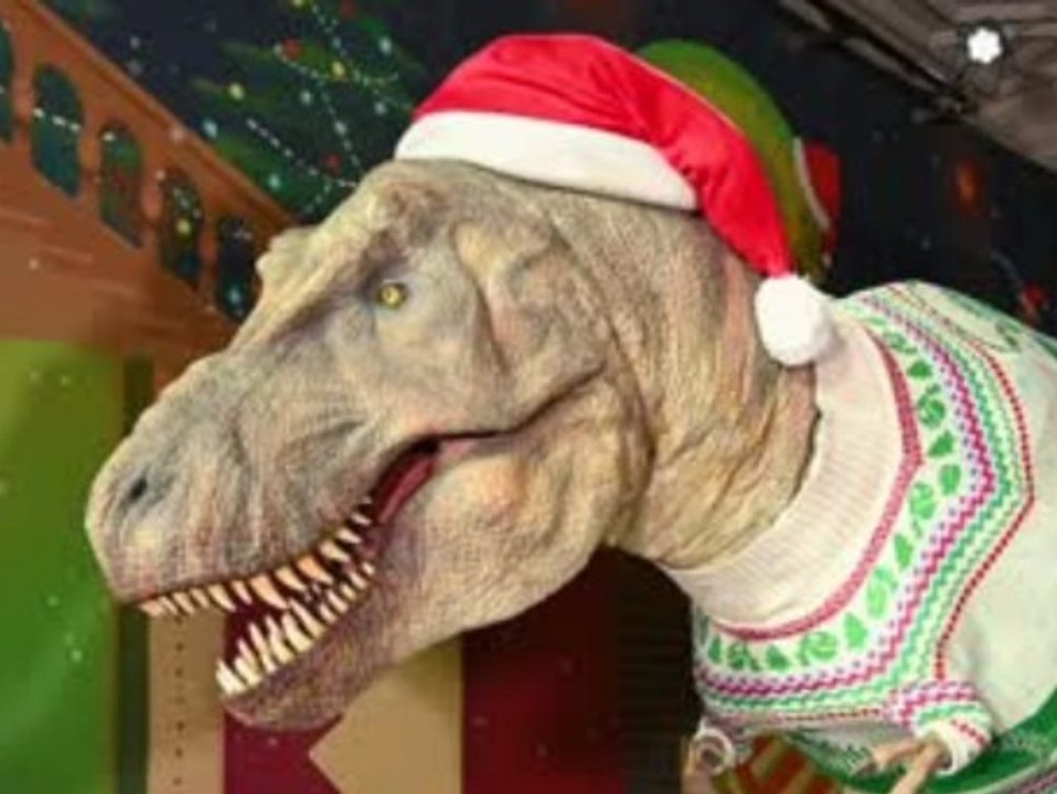 Merry Christmas: T-Rex erhält seinen eigenen Weihnachtspullover