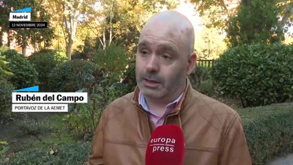 La nueva dana afectará especialmente a Baleares y a Valencia, afirma el portavoz de la AEMET