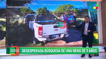 Encontraron a una nena de tres años perdida en La Pampa gracias a un dron