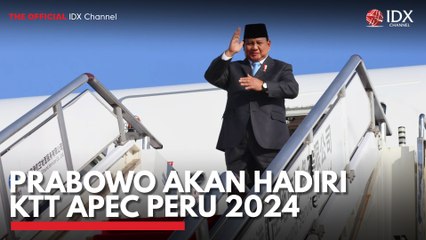 Prabowo Akan Hadiri KTT APEC Peru 2024
