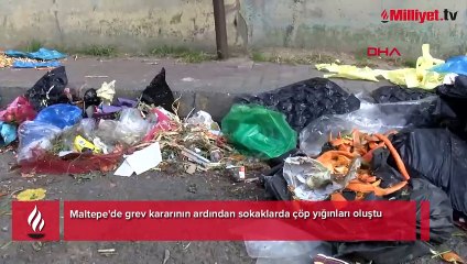 İstanbul'un bir ilçesinde işçiler, grev kararı aldı! Çöpler toplanmıyor