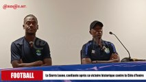 Football - la Sierra Leone, confiante après sa victoire historique contre la Côte d'Ivoire