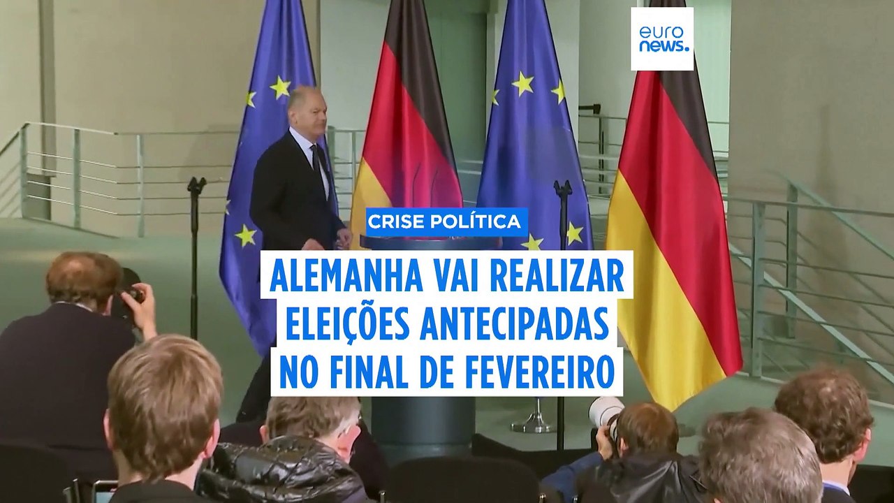 Alemanha: partidos terão chegado a acordo para realizar legislativas antecipadas em fevereiro