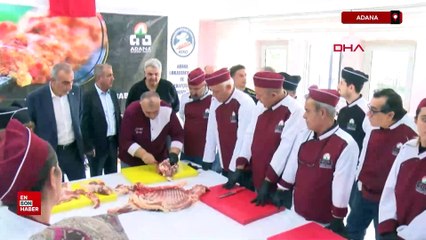 Adana’da kebap ustalığı eğitimi ilgi gördü