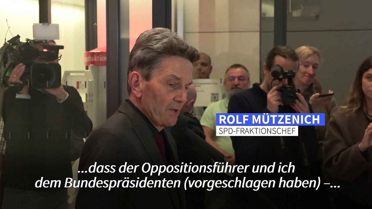 Bundestag soll am 16. Dezember über Vertrauensfrage abstimmen