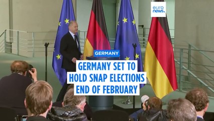 Germany set to hold snap elections on 23 February, reports claim
