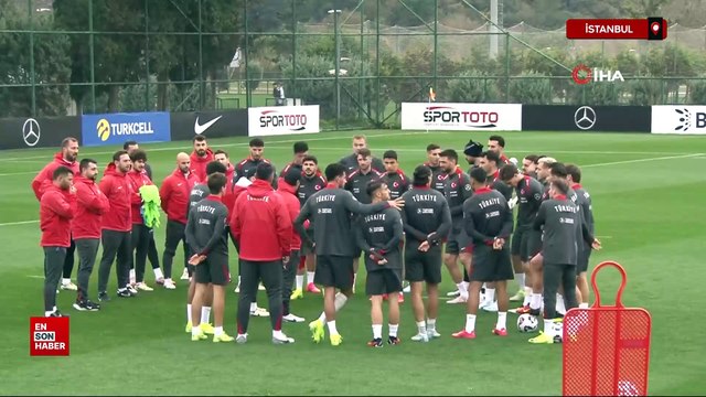 A Milli Takım, Galler maçının hazırlıklarını sürdürdü