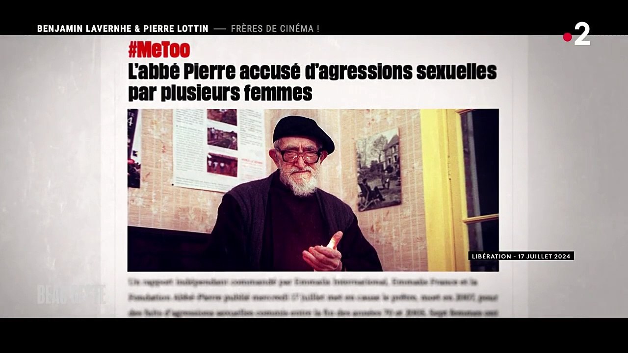 "On ressent une grande trahison" : Benjamin Lavernhe évoque pour la première fois les accusations d'agressions sexuelles visant l'abbé Pierre