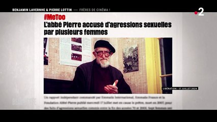 "On ressent une grande trahison" : Benjamin Lavernhe évoque pour la première fois les accusations d'agressions sexuelles visant l'abbé Pierre