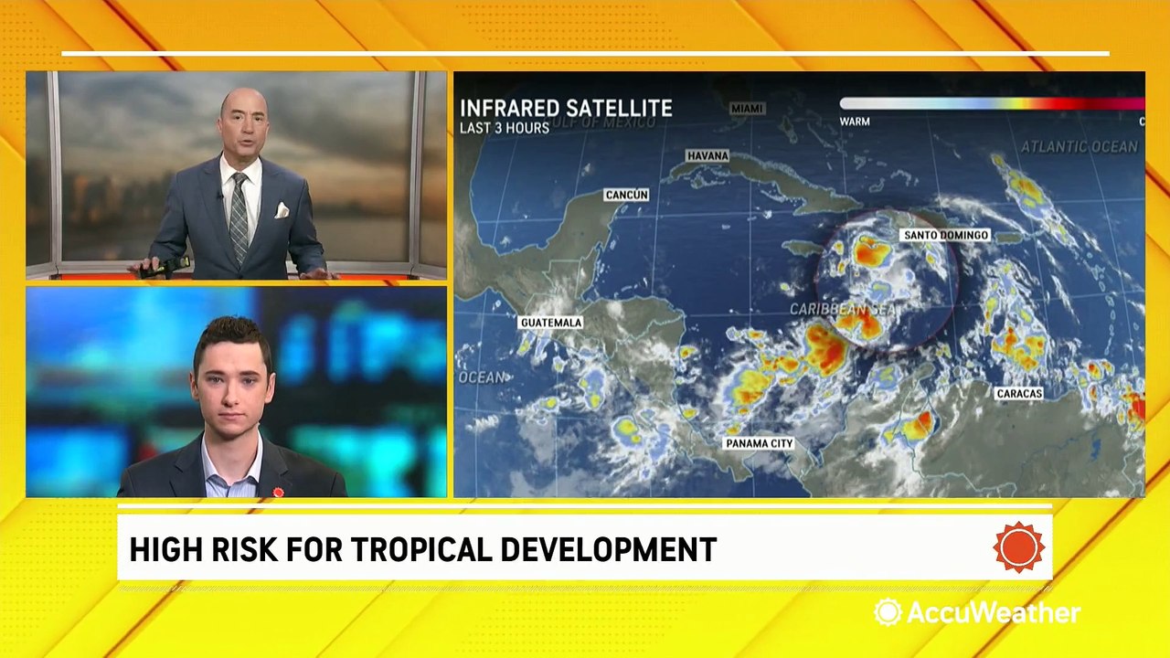 High risk for tropical development