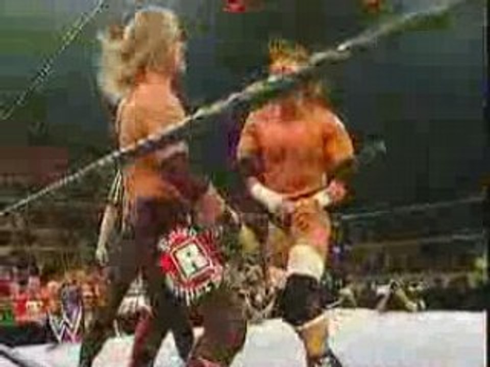 Triple H vs Edge & John Cena (Handicap match)