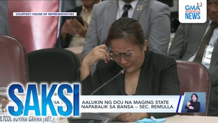 Royina Garma, aalukin ng DOJ na maging state witness kapag napabalik sa bansa -- Sec. Remulla | Saksi