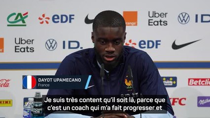 Bleus - Upamecano : “Kompany est un coach qui m'a fait progresser”