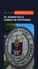 BARMM polls cannot be postponed – Supreme Court