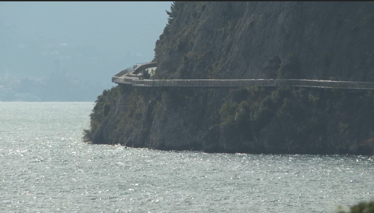 Ciclovia del Garda, avviati i lavori dalla Galleria delle Limniadi a quella dei Titani